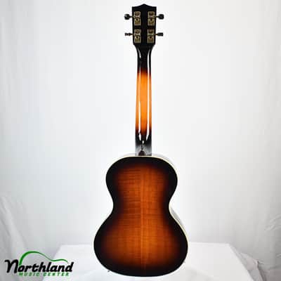 Kala Gloss Flame Maple Tenor Ukulele - Red Cherry Burst image 5
