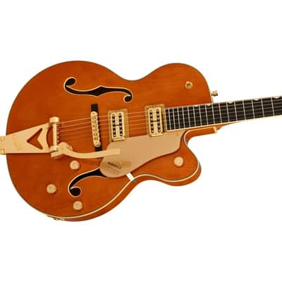 Gretsch Synchromatic Nashville Hollow Body EB 50s Orange Stain image 5