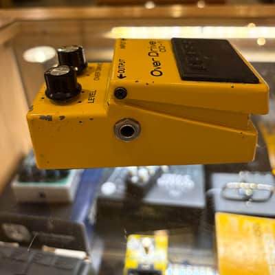 Boss OD-1 Over Drive (Black Label) 1977 - 1985 - Yellow image 5