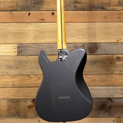Fender Chris Shiflett Cleaver Telecaster Deluxe Charcoal Frost Metallic w/ Case image 4
