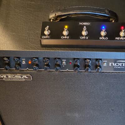 Custom Mesa Boogie Nomad 45 / 55 Low Profile (non-staggered) Footswitch with 10-Foot cable (7-Pin DIN) image 3
