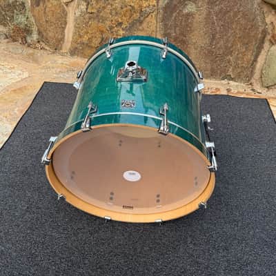 Tama Superstar Classic Aqua 22x18 Bass Drum - Maple Shell image 6