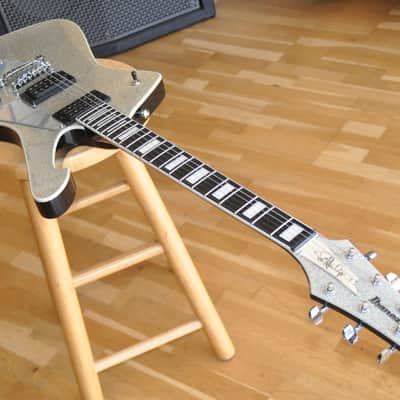 IBANEZ PS60 SSL Silver Sparkle / Paul Stanley (KISS) Signature / IC Iceman type / PS60-SSL / GS260402973 image 3
