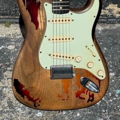 Fender Stratocaster Rory Gallager Signature 2005 - killer 20 year old axe w/all paperwork & COA ! image 1