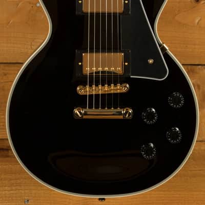Epiphone Les Paul Custom | Ebony w/Gigbag image 3