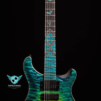 PRS Private Stock Special Semi-Hollow Gothic - Laguna Glow #10568 image 25