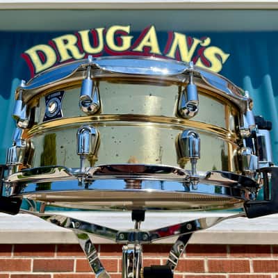 Yamaha SD-4455 Brass Shell 5.5x14 Snare Drum MIJ image 2