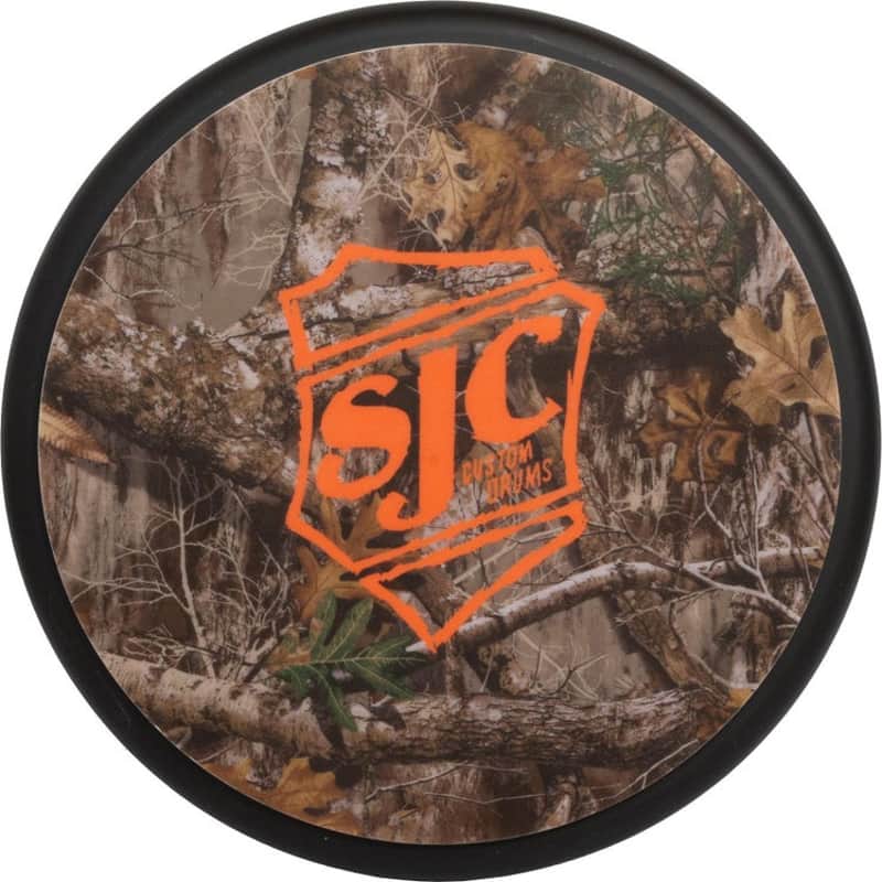 SJC Custom Drums Practice Pad - 8 inches  Shield Camo image 1