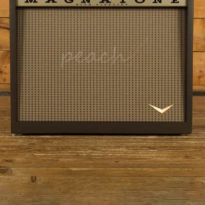 Magnatone Varsity Reverb Traditional Electric Guitar Amplifier Combo - 15W - 1x12" - Spanish Mission image 2