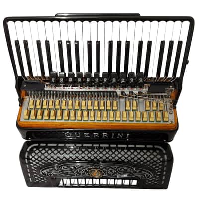 Aaccordion Harmonika Guerrini Superior 2 Cassotto 2+2 Piccolo 120 Bass double tone chamber image 3