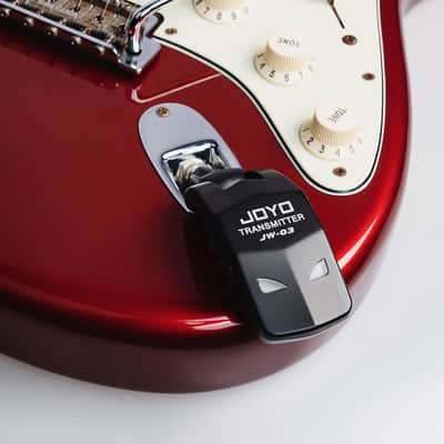 JOYO jw-03 2.4GHz Wireless Guitar System 4 Channels Rechargeable Audio Wireless Transmitter Receiver for Guitar Bass Electric Instruments,price include the import duty for US buyer image 5