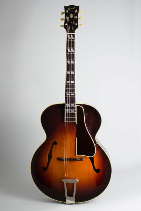 Gibson L-7 Arch Top Acoustic Guitar (1948), ser. #A-1458, black hard shell case. image 1