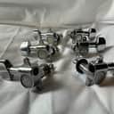 Schaller M6 3x3 Double Tap Tuners Chrome Relic Distressed