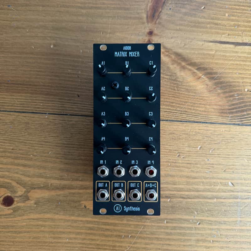 AI Synthesis Matrix Mixer Active Eurorack Module Modular Synth image 1