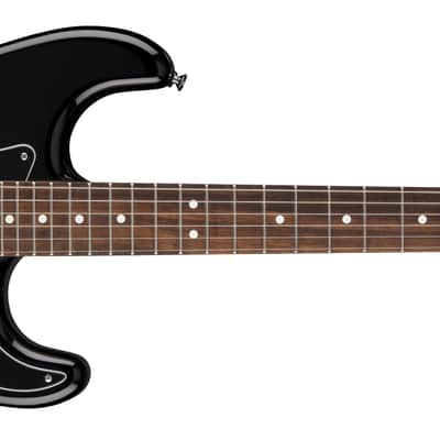 Fender Standard Stratocaster® HSS, Laurel Fingerboard, Black Pickguard, Black image 1