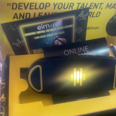 Elmore Elmore Pedal Bluetooth YouTube Controller 2019 - Present - Black / Yellow image 1