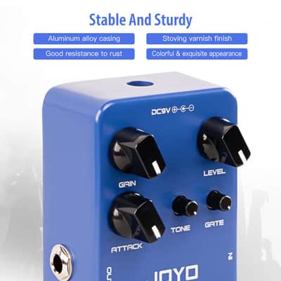 Joyo JF-23 Argos Overdrive Pedal Built-in Noise Gate for Electric Guitar or Bass True Bypass image 10