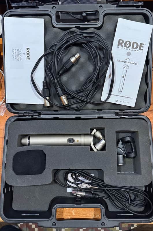 RODE NT4 Stereo Condenser Microphone 2010s - Champagne image 1