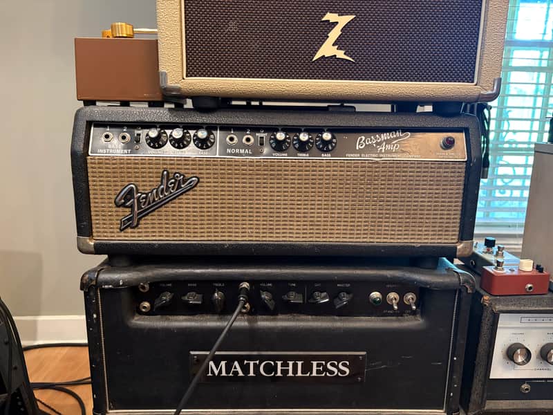 Fender Bassman 2-Channel 50-Watt Guitar Amp Head