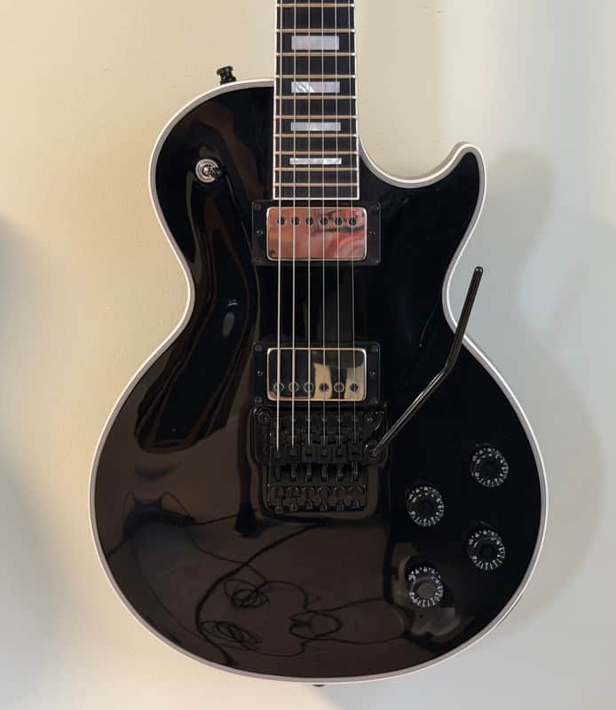 Gibson Custom Shop Les Paul Axcess Custom with Floyd Rose - Blacked Out Mod Collection image 1