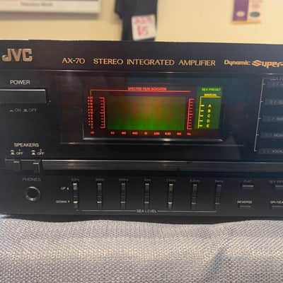 JVC AX-70 Stereo Integrated Amplifier & EQ * 1986 * 70W RMS 1986 - Black image 2