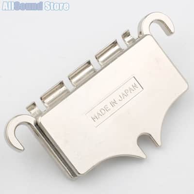 3-point Nickel Bridge for Vintage Gibson® Epiphone® EB Bass, SG Ripper - Made in Japan image 2