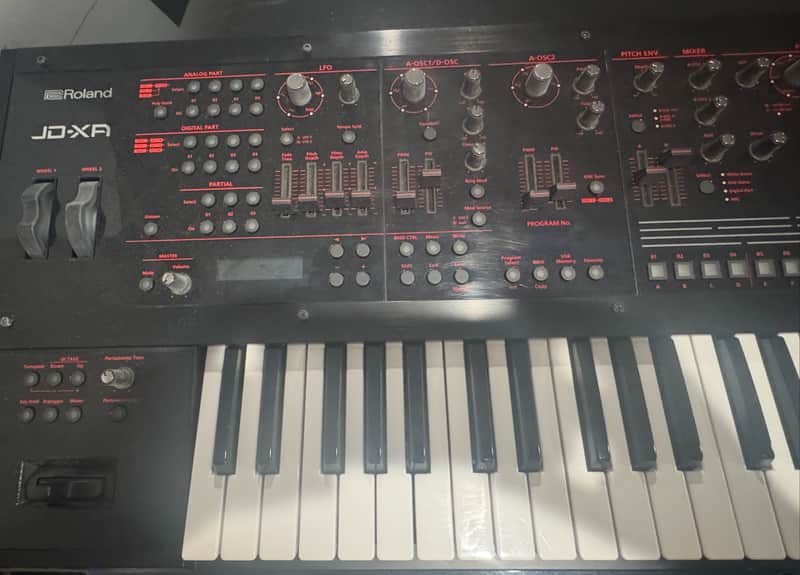 Roland JD-Xa 49-Key Analog/Digital Crossover Synthesizer 2015 - Present - Black image 1