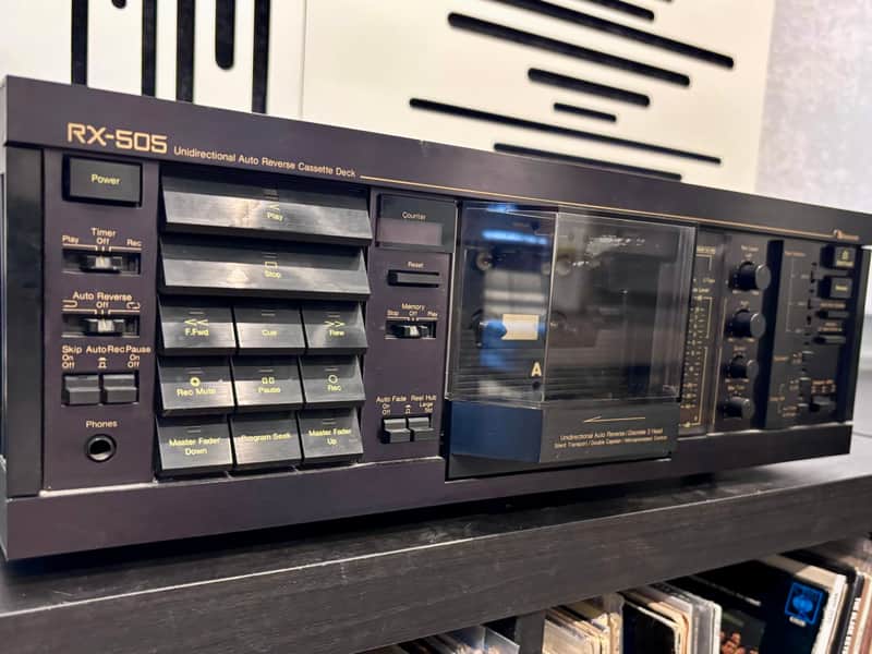 Nakamichi RX-505 Auto-Reverse Three Head Cassette Deck