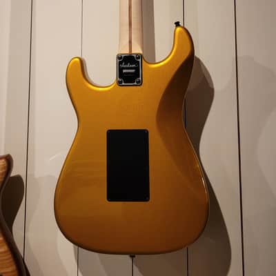 Jackson USA Select Series Adrian Smith Signature San Dimas Maple Fretboard Gold image 2