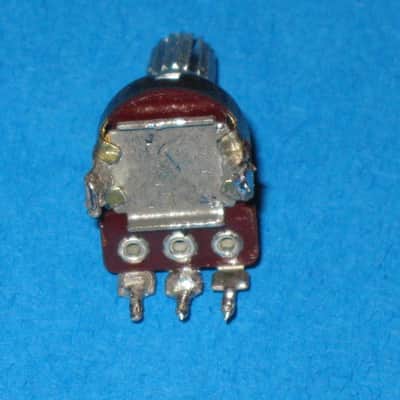 one used vintage genuine Boss DIST (VR2) pot potentiometer from for DF2 pedal DF-2, M250k A, 1980'S image 12