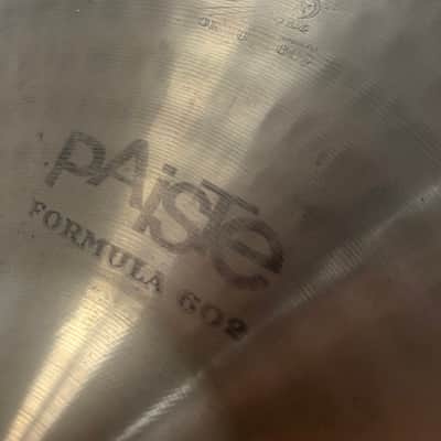 Paiste Formula 602 20" Seven Sound Set No. 7 Deep Ride (1976) - 2390g image 4