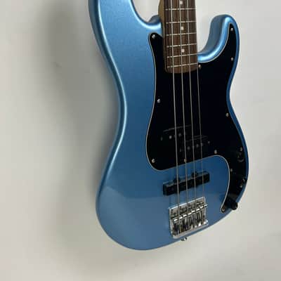 Squier Vintage Modified Precision Bass PJ, Lake Placid Blue image 3