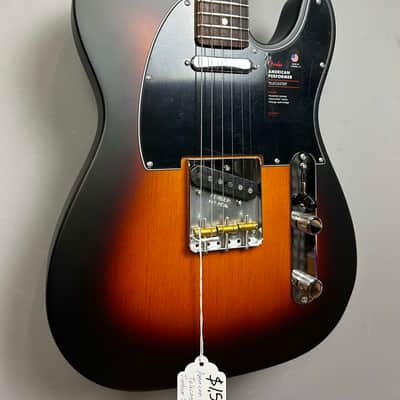 Fender Limited Edition American Performer Timber Telecaster 2024 - 2-color Sunburst image 3