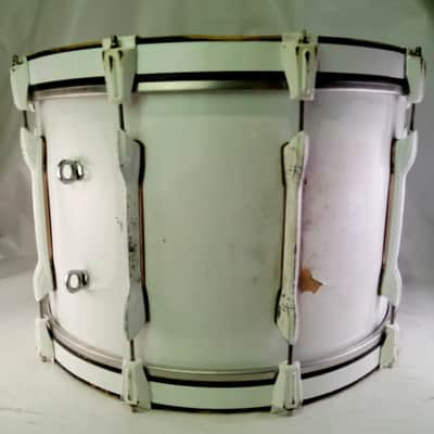 *Premier 14x22" Bass Drum 3-Ply Birch Vintage80s Elite Marching/Virgin Shell UK image 3