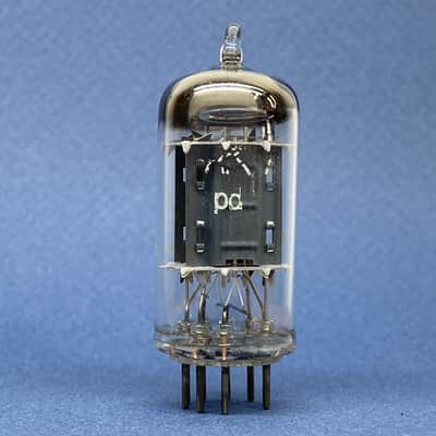 Telefunken ECC83 ◇ 12AX7 • 100% BALANCED mA & Gm • Strong NOS • Sep 1953 "pd" • Ribbed Plates • Amplitrex AT-1000 Digitally Tested • Quite Very Low Noise • T-03 image 2