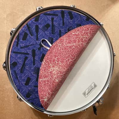 14" reversible partial mute - funk cover - dampener - compare to Drum Tortillas image 4