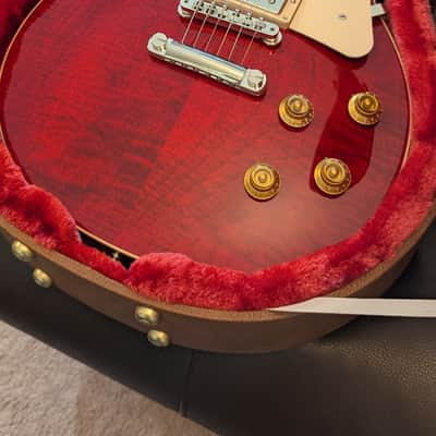 Gibson Les Paul standard 50s 2025 - Figured, Cherry red - 8lbs 15oz image 1