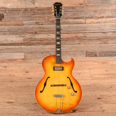 Epiphone Sorrento E452T Sunburst 1965 image 4