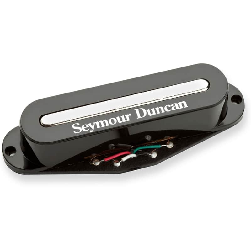 Seymour Duncan 11203-04-bc Hot Stack® Pickup for Strat Neck/Middle- Black image 1