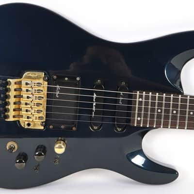 1980's Aria Pro II MA-800 Gemi Taylor Super MA Metallic Blue Electric Guitar Matsumoku Japan Rare! image 4