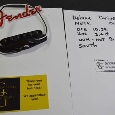 Fender Deluxe Drive High-Output Stratocaster Pickup NECK in black or white image 4