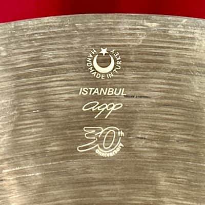 20" Istanbul Agop 30th Anniversary Ride Cymbal 1988g *Video Demo* image 6