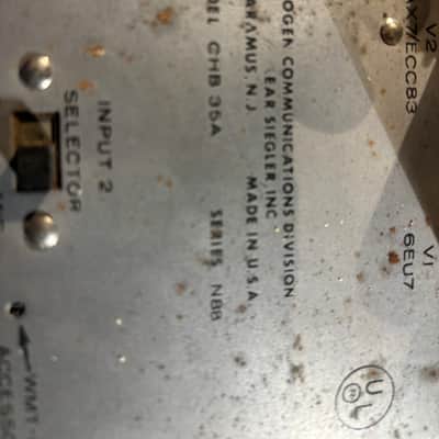 Bogen Challenger 1968 Tube Guitar Head Conversion Serviced & Ready image 8