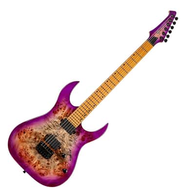 Spira S-450 TPP Double Cutaway Roasted Poplar Flamed Maple Top Canadian Roasted Maple Neck 6-String Electric Guitar image 3