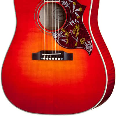 Gibson Limited Edition Maple Hummingbird 2014 Vintage Cherry image 1