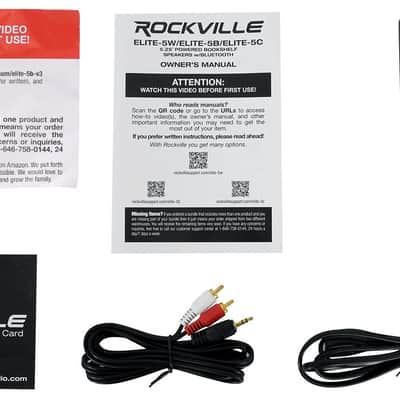 2 Rockville ELITE-5B V3 Black 800w Home Audio 5.25" Bluetooth Bookshelf Speakers image 12