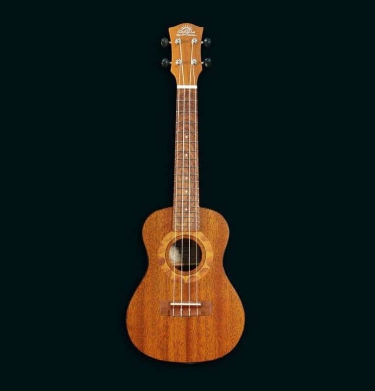 PukanaLa Model PU-NVC Concert Ukulele with Sapele Mahogany Top, Back and Sides image 1