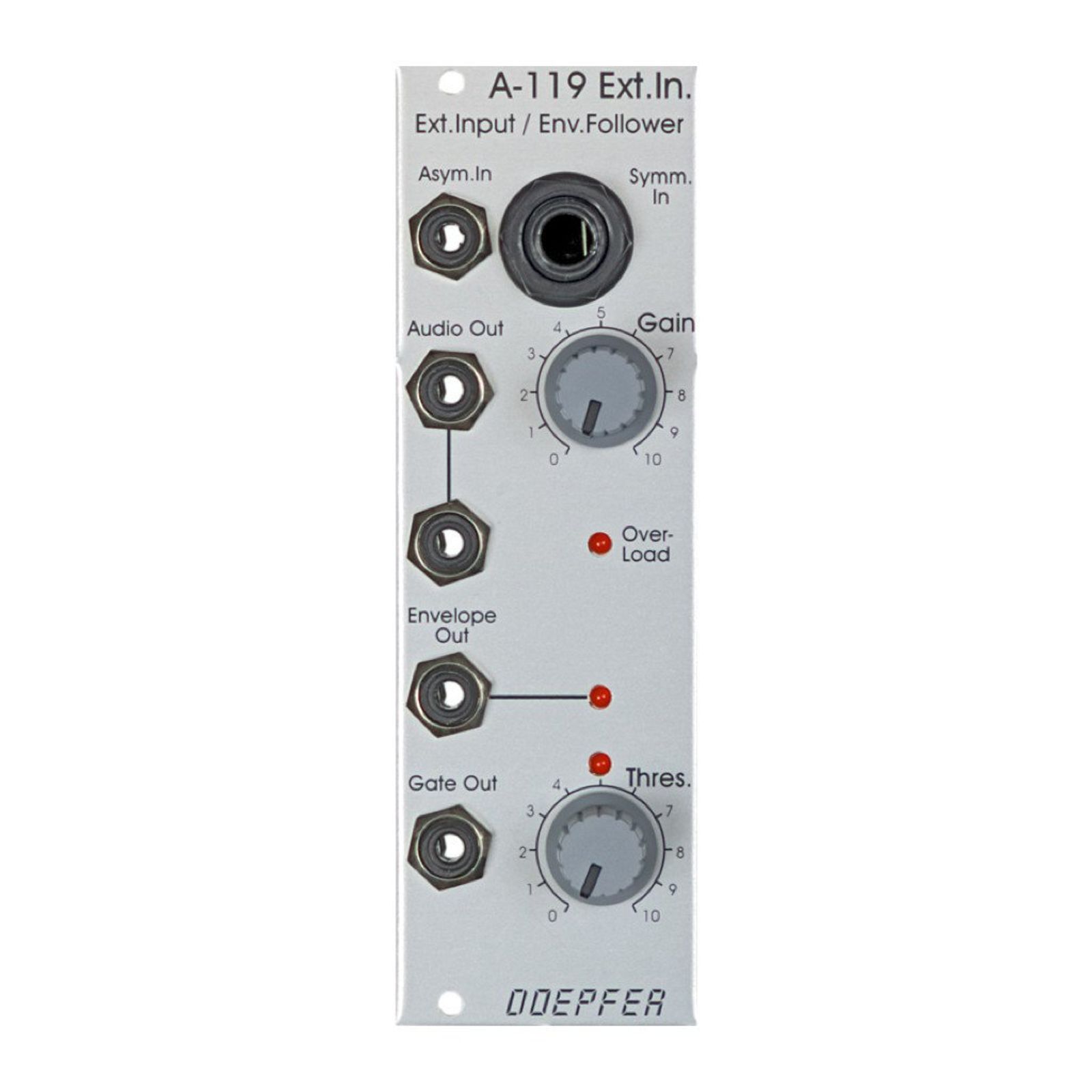 Doepfer A-119 Ext.In External Input / Envelope Follower | Reverb