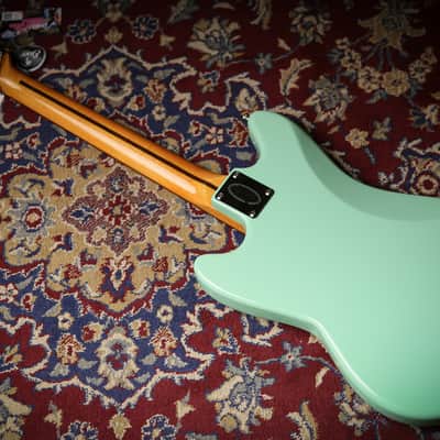 Vintage REVO Series 'Colt' SS Twin Electric Guitar Ventura Green image 5