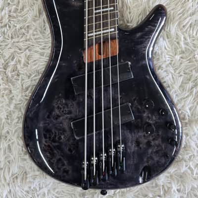 Ibanez SRMS805DTW Deep Twilight Finish Multiscale 5-String Bass Guitar image 8